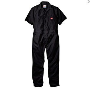 Dickies Men's Black 5oz. Short-Sleeve Coverall